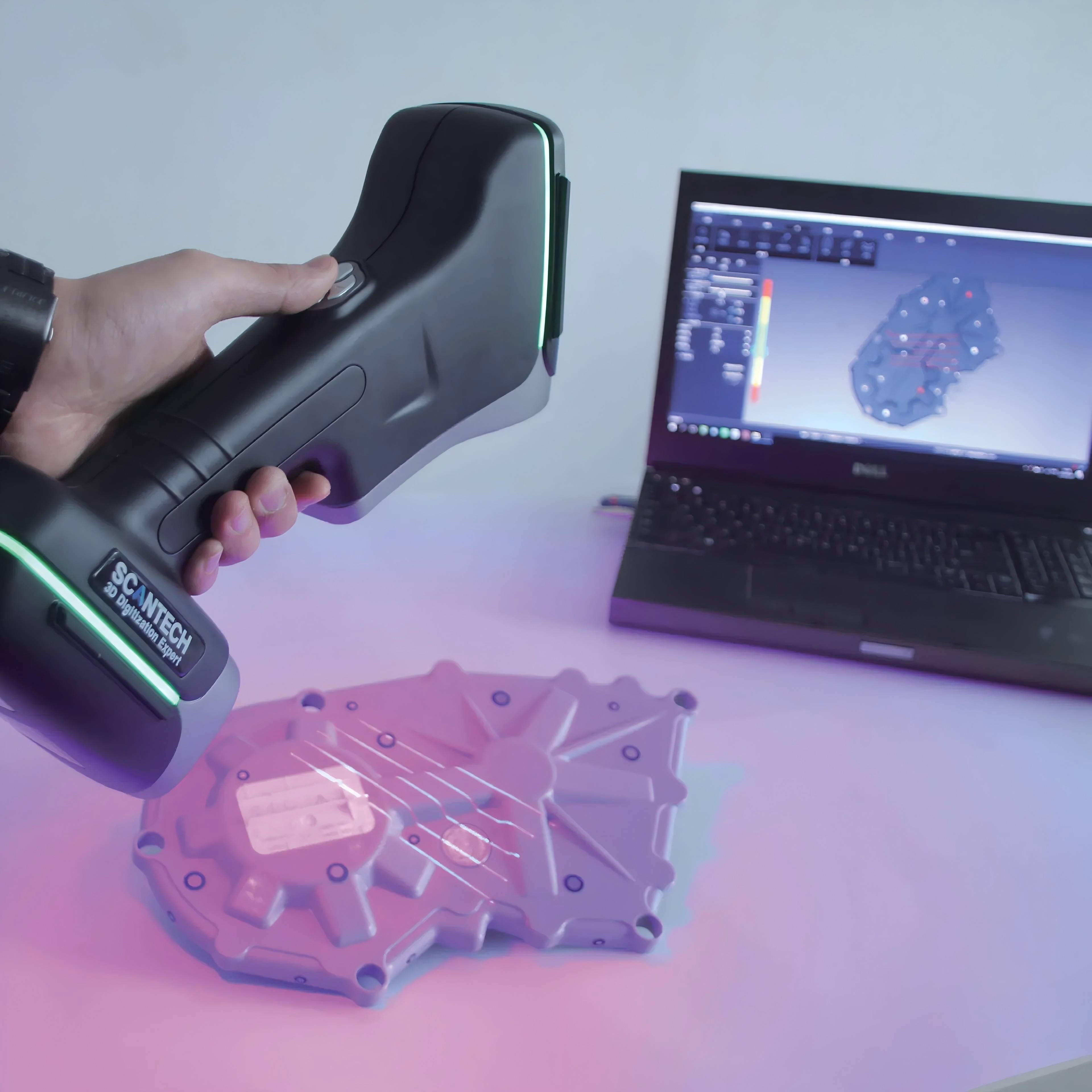 3D mold counting scanner