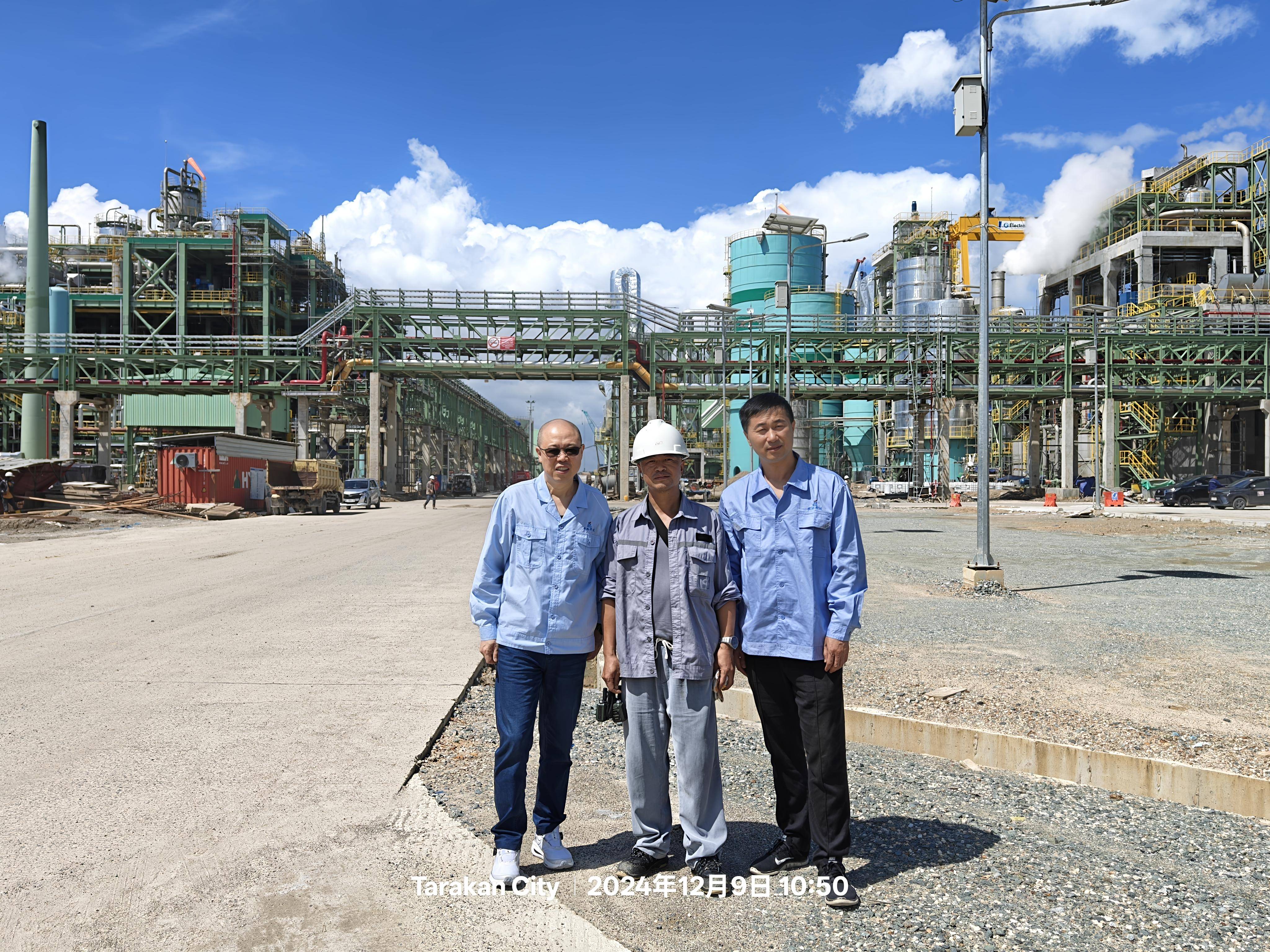 Indonesia PRI company 192TPD hydrogen peroxide project (phase II) officially put into operation