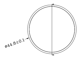 CXA1304 45mm Pmma Zoom Lens