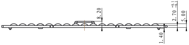 212mm 242 In 1 60degree High Bay Light Lens Lighting Optics