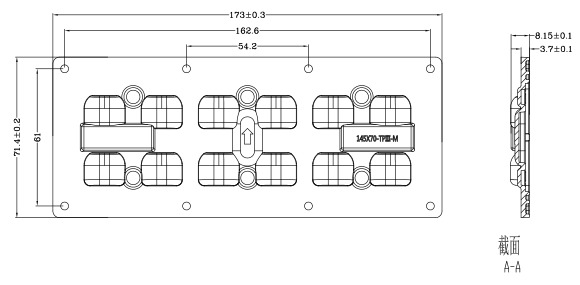 173mm 12 In 1 Zhaga Street Lighting Lens Darkoo Optics