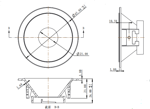 CXA1304 29mm 60degree Song Series Lens LED Optical Lens