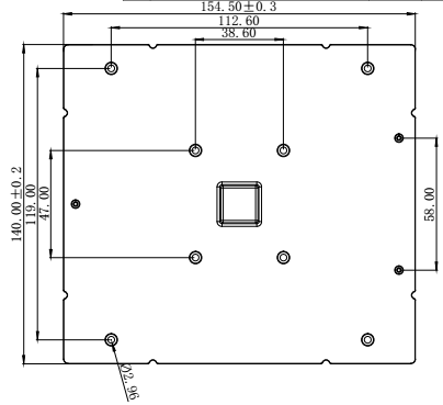 3030 2835 155mm 118 In 1 Highbay Lighting Lens For Led