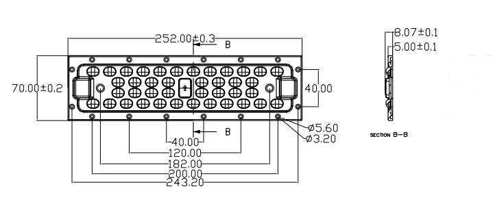 2835 3030 Led Lens And Light Opticals