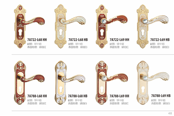 zinc alloy cabinet handles