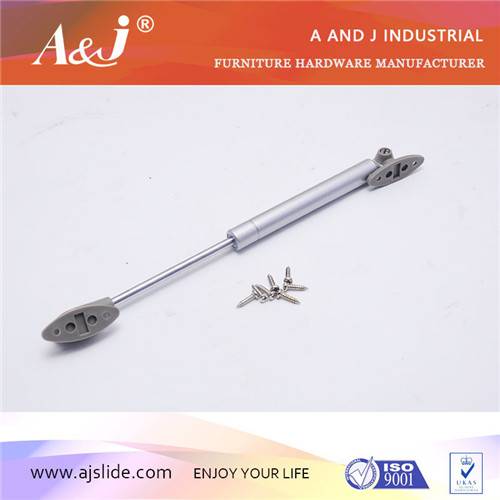 Soft close gas spring for cabinet