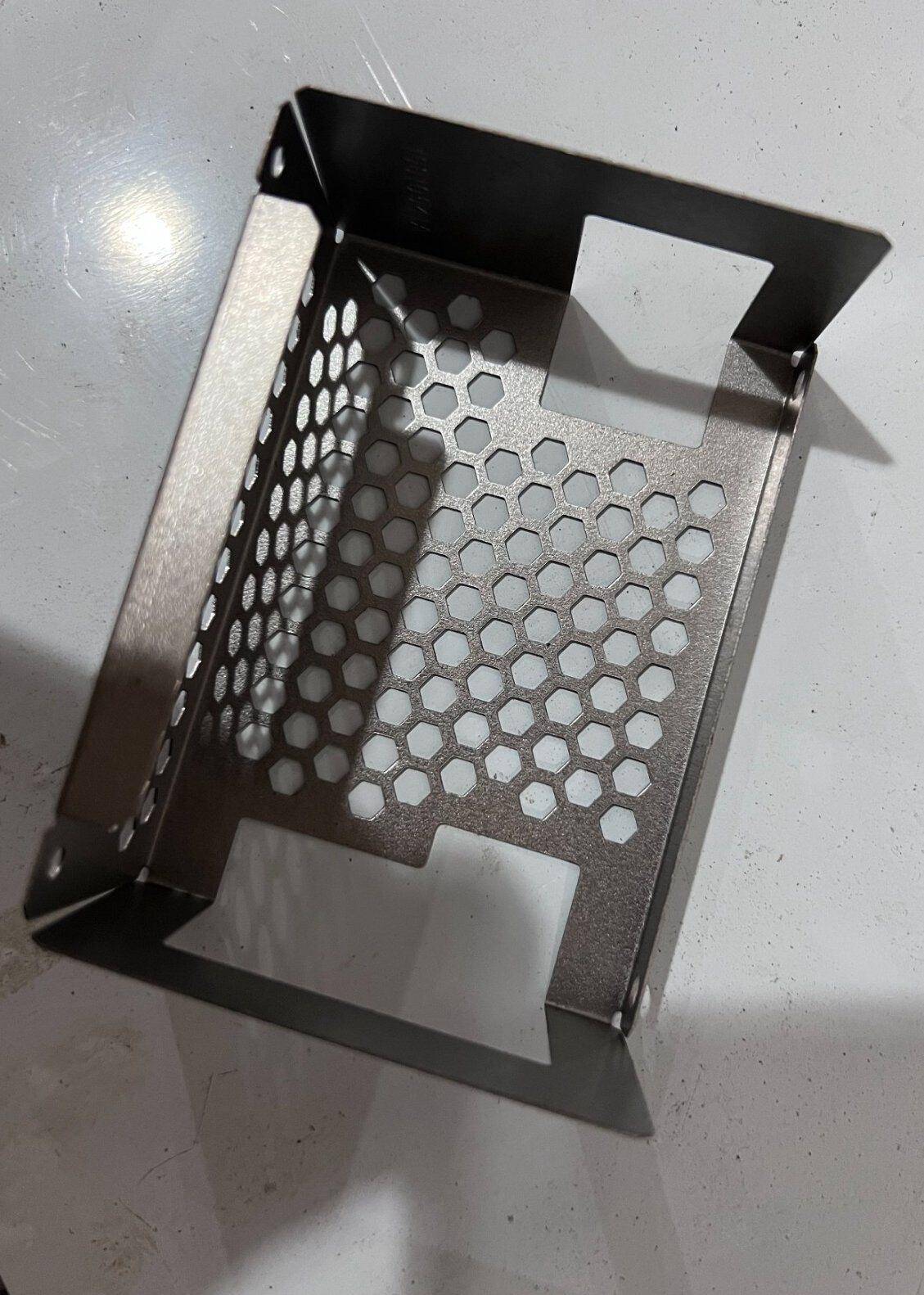 Stamped plate