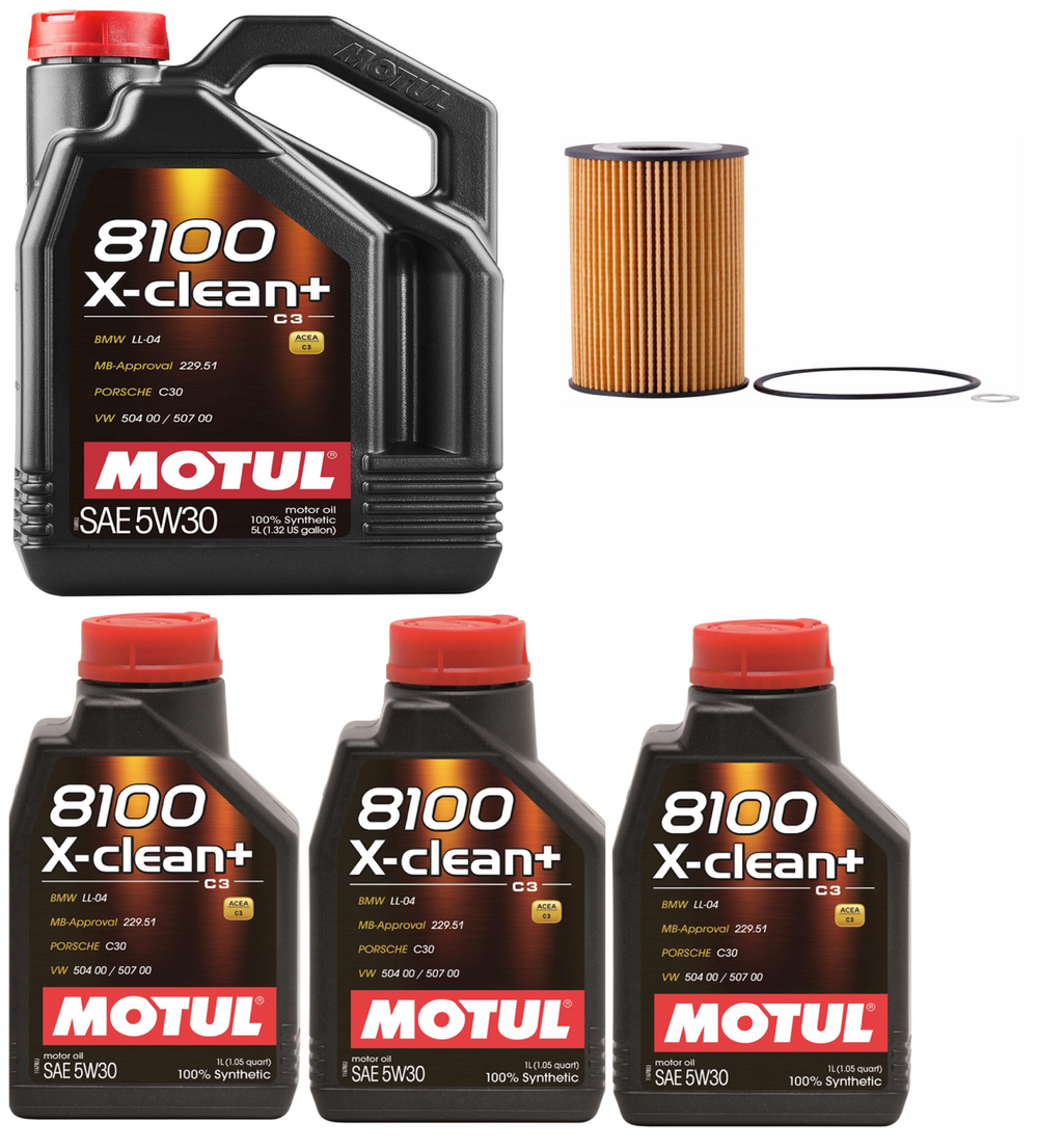 BMW X5 Diesel Oil Change Kit By Motul 83212365949