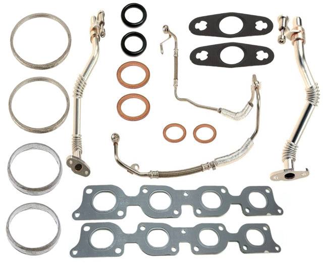 BMW F01 750i & 750li Turbo Oil Line Kit OEM