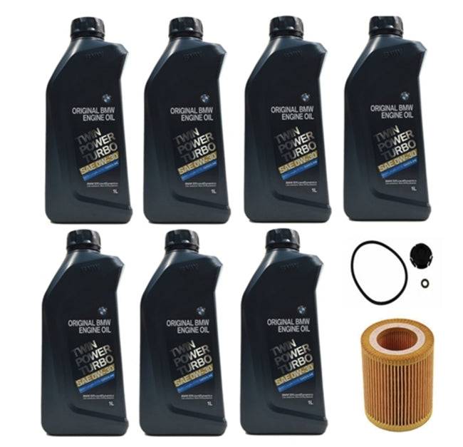 BMW F30 3-Series Oil Filter Service Kit OEM 11427640862