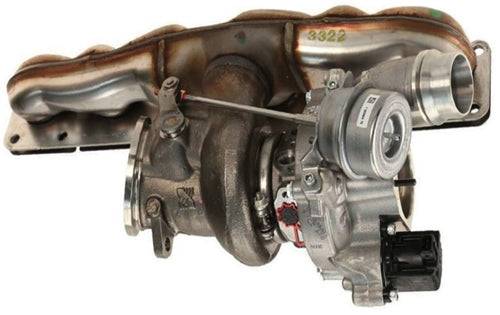 BMW 740i & 740li Turbocharger W/ Exhaust Manifold OEM 11657636425