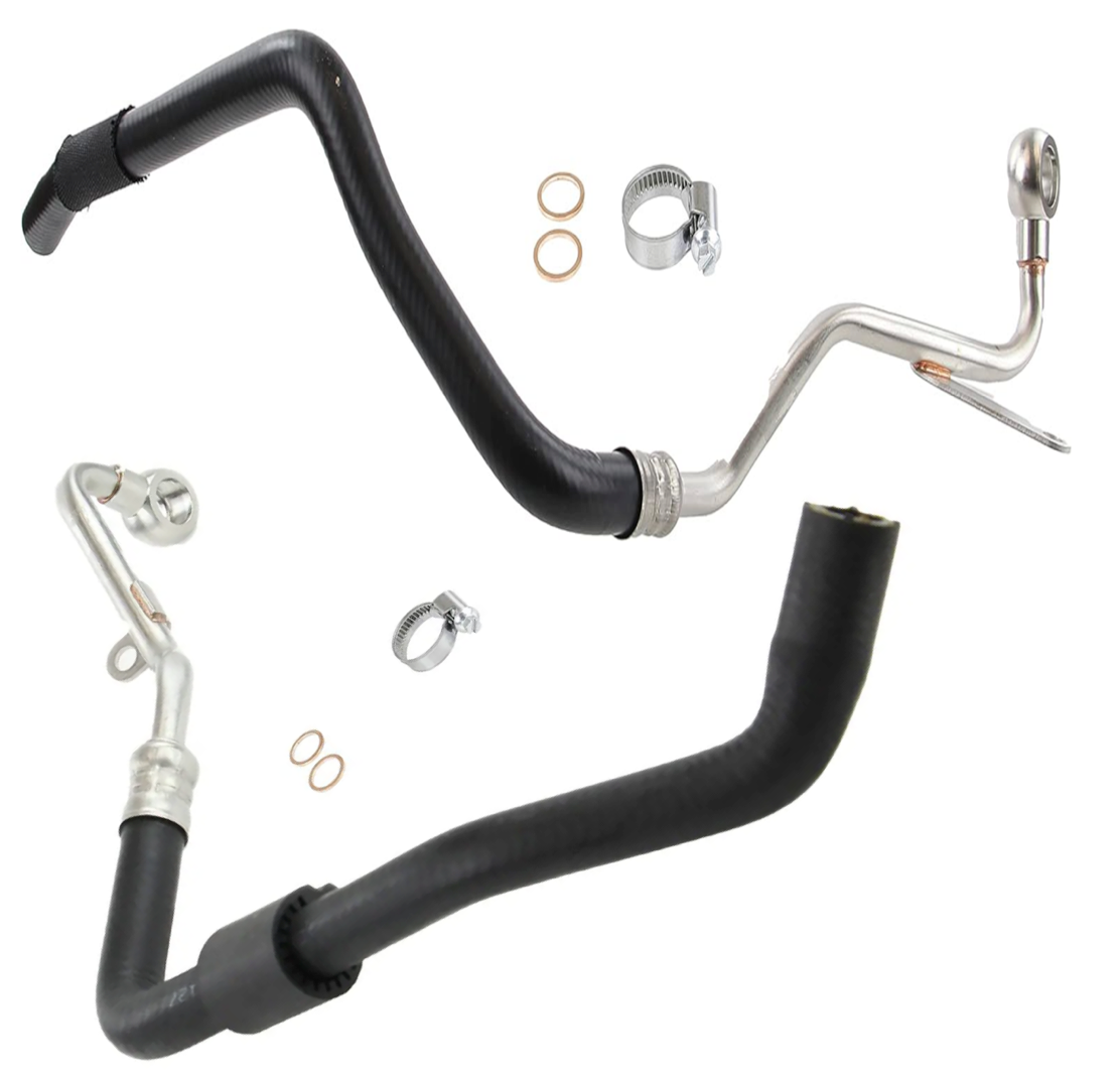 BMW F30 330i & 330e Turbocharger Coolant Line Kit By Rein