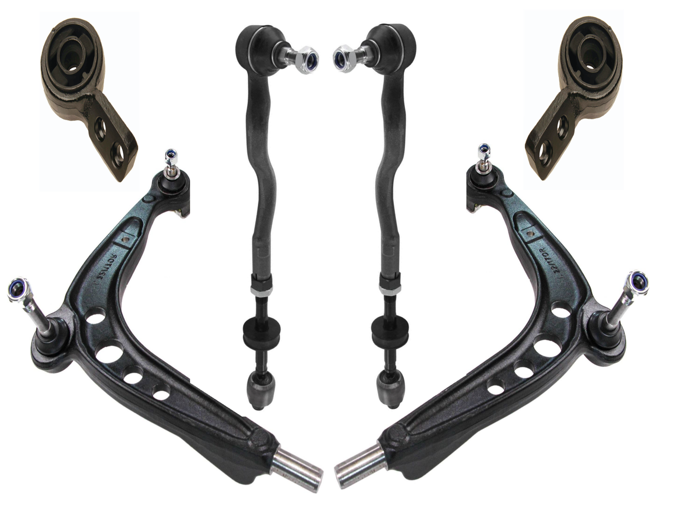 BMW E36 3-Series Control Arm Kit By Meyle HD Stage 3