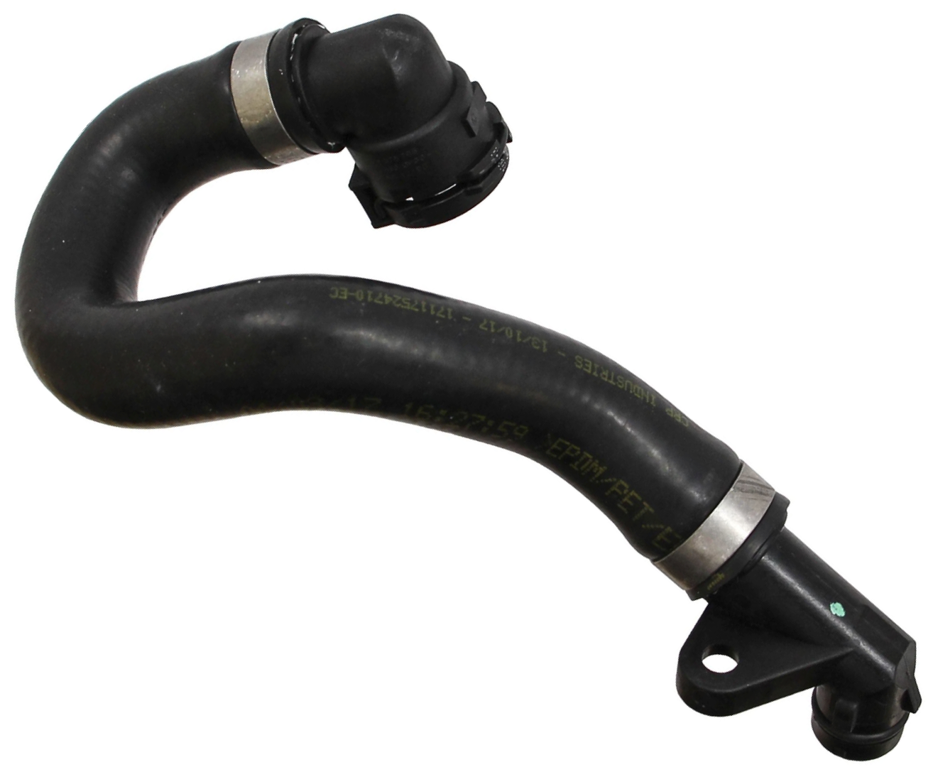 BMW E9X 3-Series Water Hose - Radiator to Auto Trans Oil Cooler OEM 17