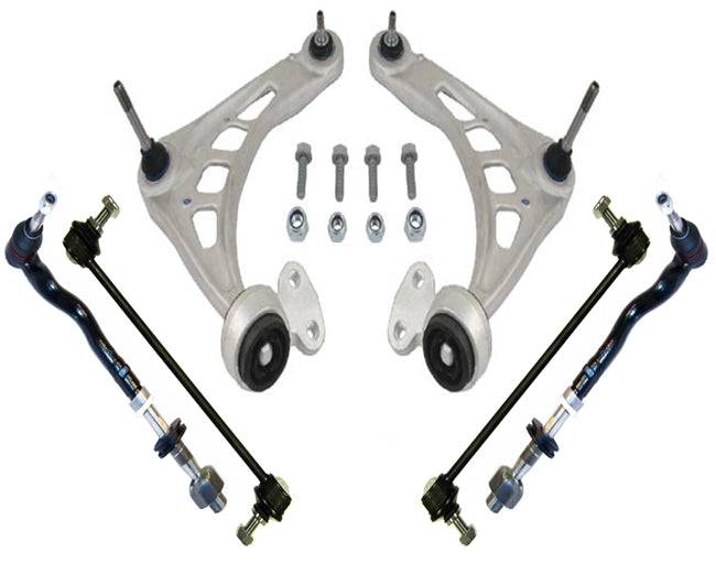 BMW E46 3-Series 8 Piece Pro Front Suspension Rebuild Kit Meyle HD