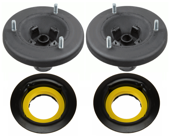 BMW E38 7-Series Front Strut Mount Kit By Febi 31331090611 & 313310906