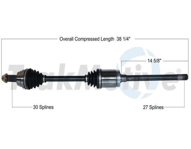 BMW F15 X5 New Right Front Axle By Surtrak 31607607938