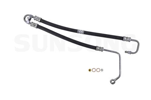 BMW E39 5-Series Power Steering Hose Pump To Rack By Sunsong 324110967