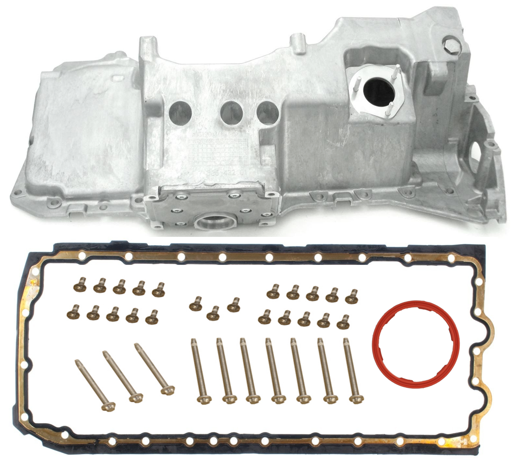 BMW E9X 325xi,328xi & 335xi Engine Oil Pan Kit By Bapmic 11137585432