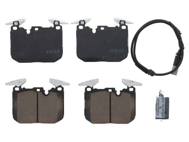 BMW F30 3-Series Front Ceramic Brake Pad Set By Akebono 34116878876