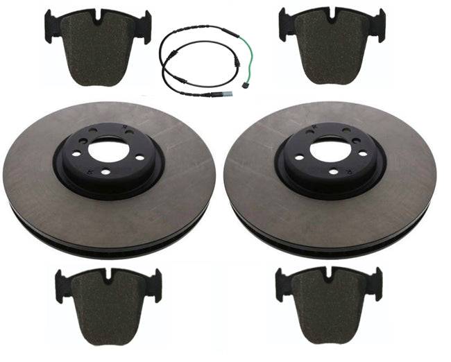 BMW F15 X5 M Performance Rear Brake Kit W/Ceramic Pads & Sensor