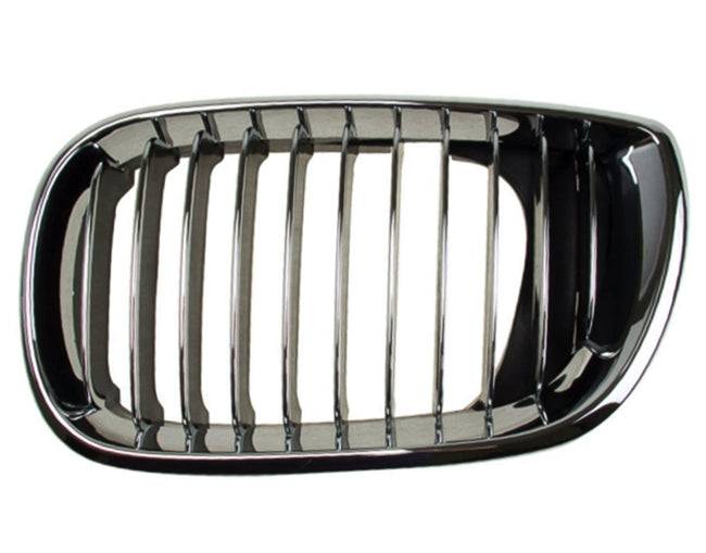 BMW E46 3-Series Hood Grill W/ Chrome Center Slats