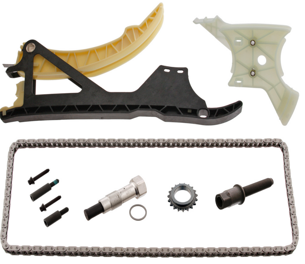 BMW E70 X5 xDrive35i Timing Chain Tensioner & Guide Pro Kit By Febi