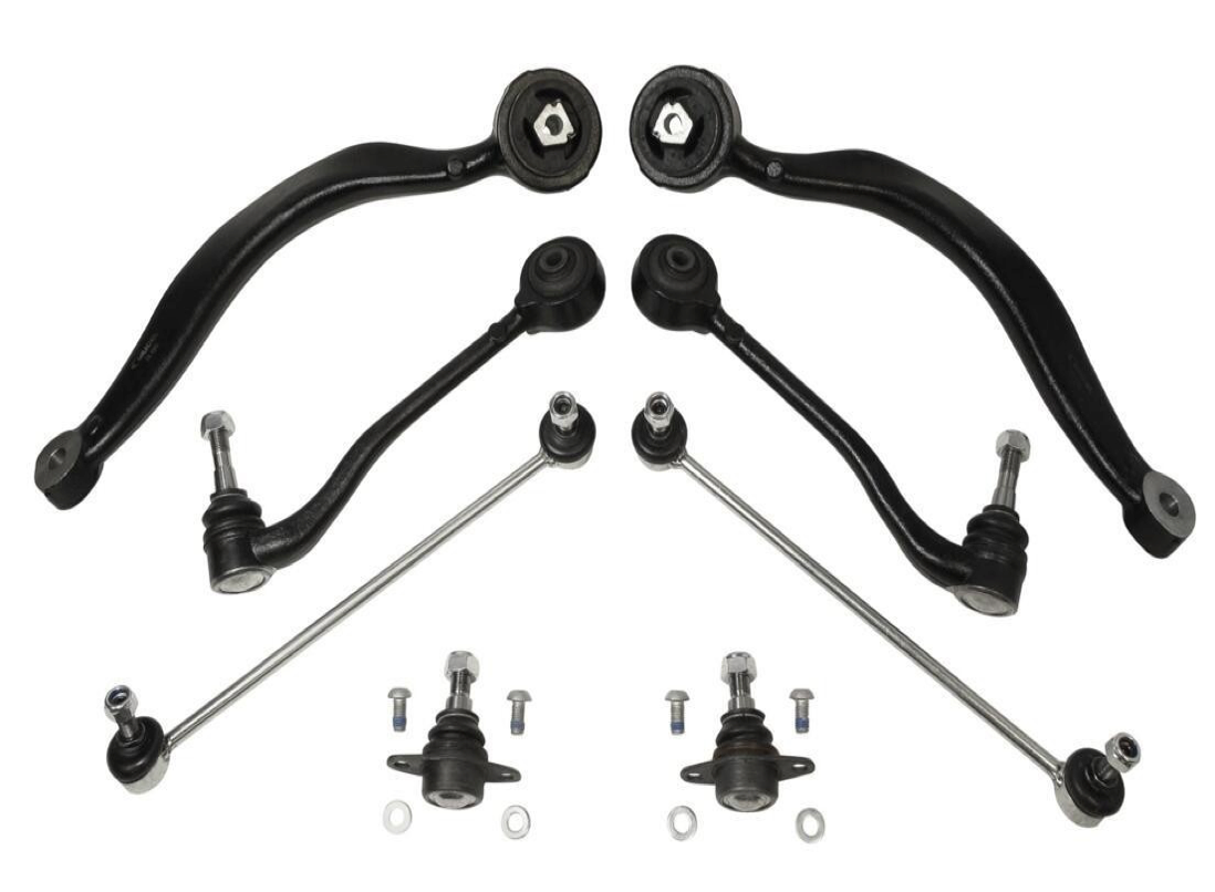 BMW E53 X5 Front Control Arm Kit 8 Piece By Vaico