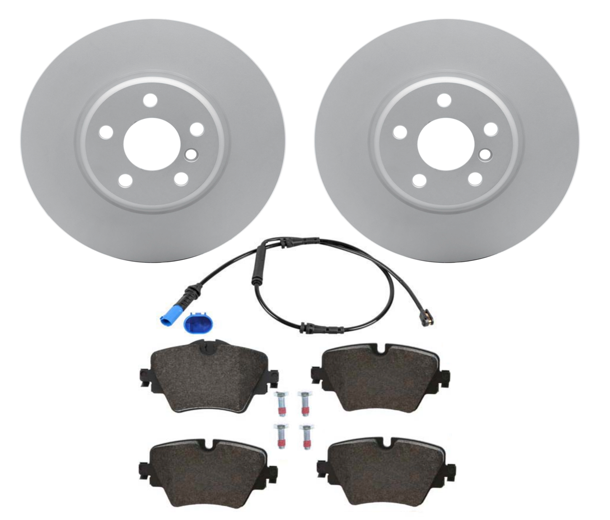 BMW G20 330i Front Brake Kit W/ Pads & Sensor By Zimmerman