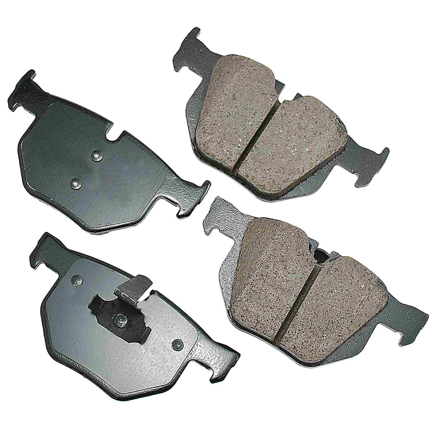 BMW F15 X5 Rear Ceramic Brake Pad Set By Akebono 34216868497