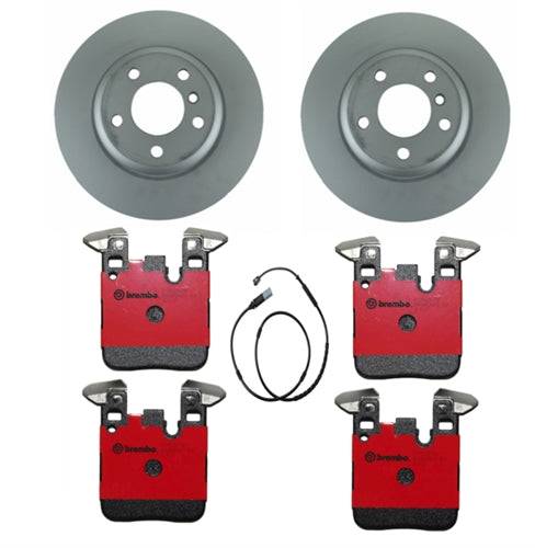 BMW F30 3-Series Rear Brake Kit W/ Ceramic Pads & Sensor (Models With