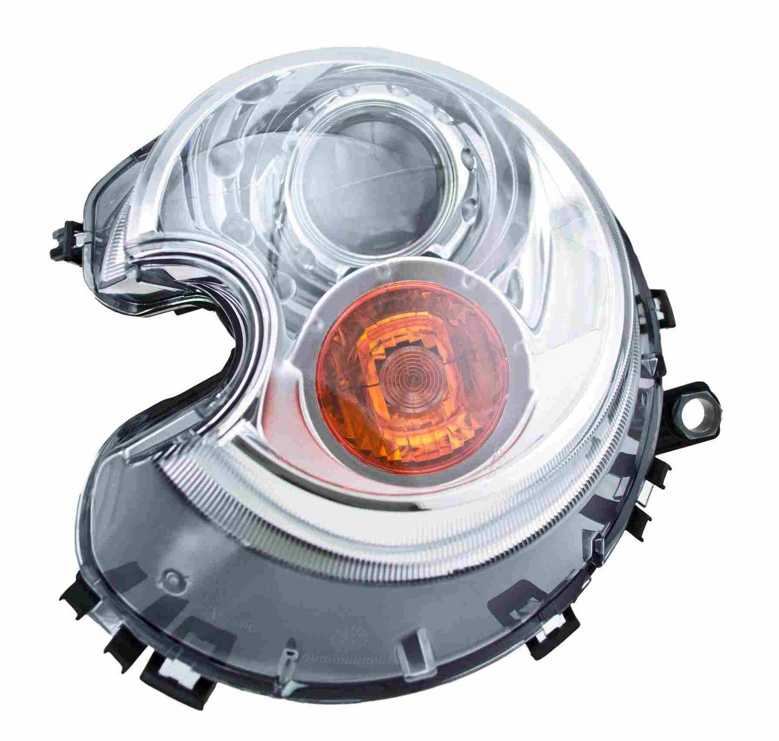 Mini Cooper Bi-Xenon Headlight W/ Yellow Turn Signal OEM 63127270023 o