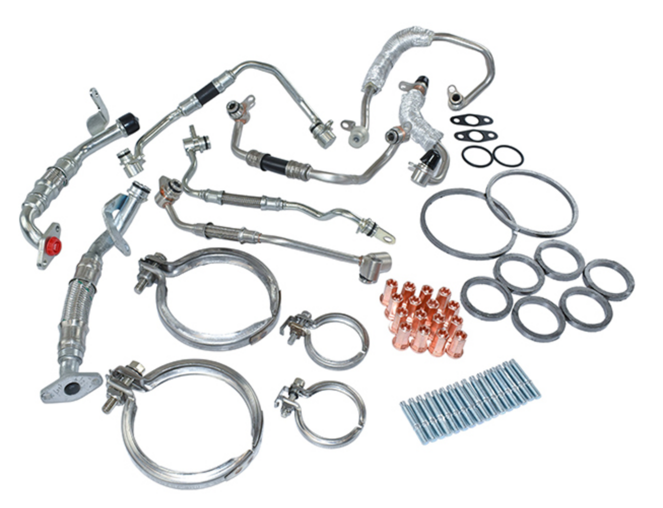 BMW 335i Turbo Charger Oil Line & Coolant Line Refresh Kit By Rein