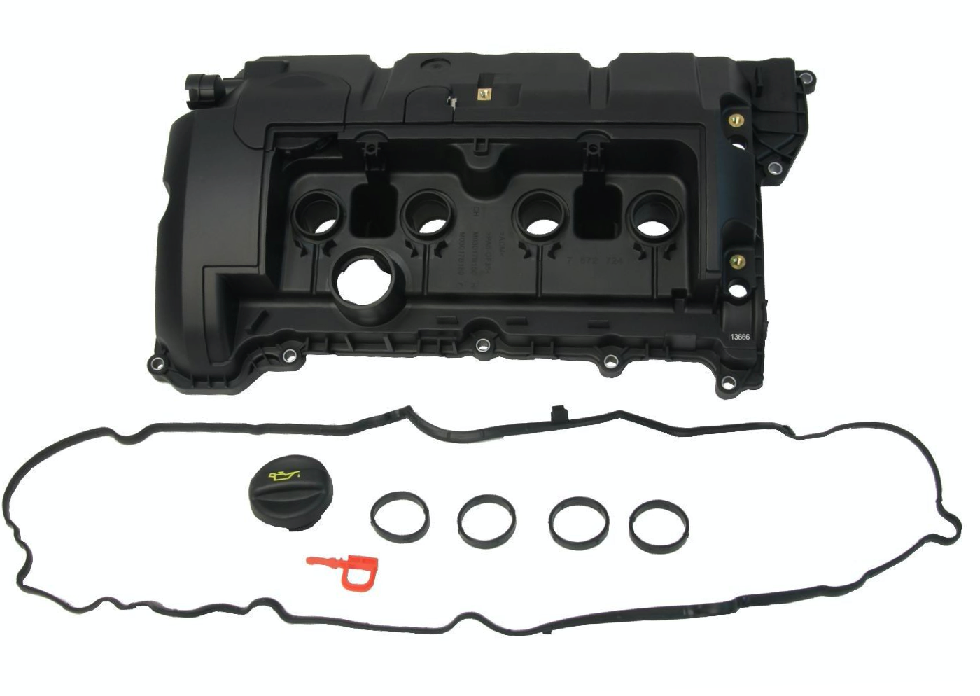 Mini Cooper Valve Cover W/ Gasket By Elring 11127646554