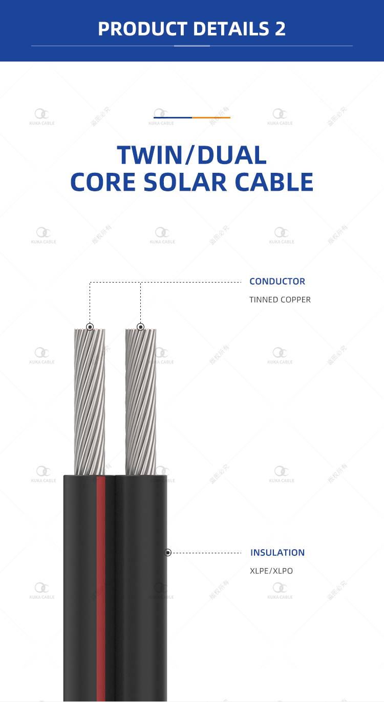 Dây cáp điện năng lượng mặt trời PV1-F Đơn / Hai lõi(图8)