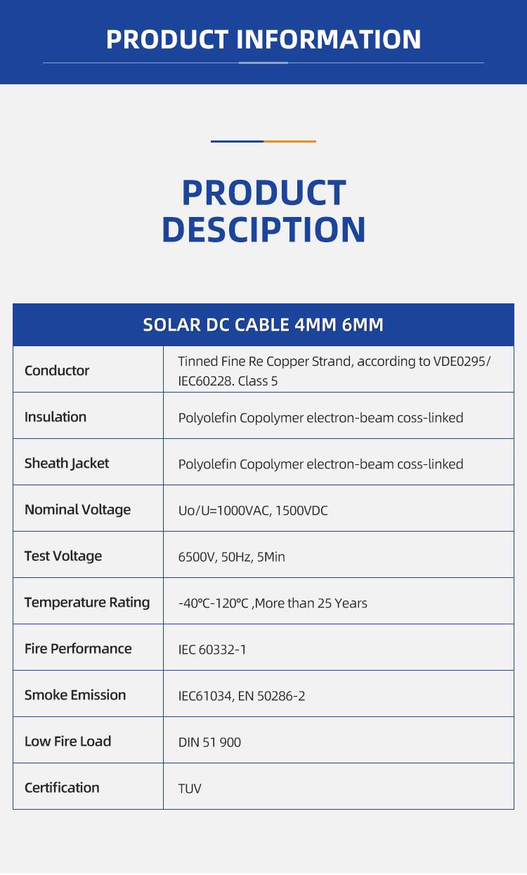 Dây cáp điện năng lượng mặt trời PV1-F Đơn / Hai lõi(图13)