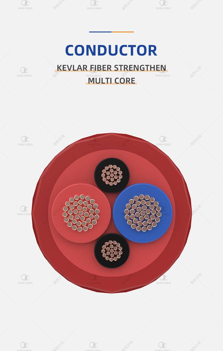 Cáp dưới nước đôi vỏ bọc PUR linh hoạt (Có thể tùy chỉnh)(图5)