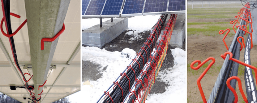 New technology of solar cable management in photovoltaic power stations (图1)