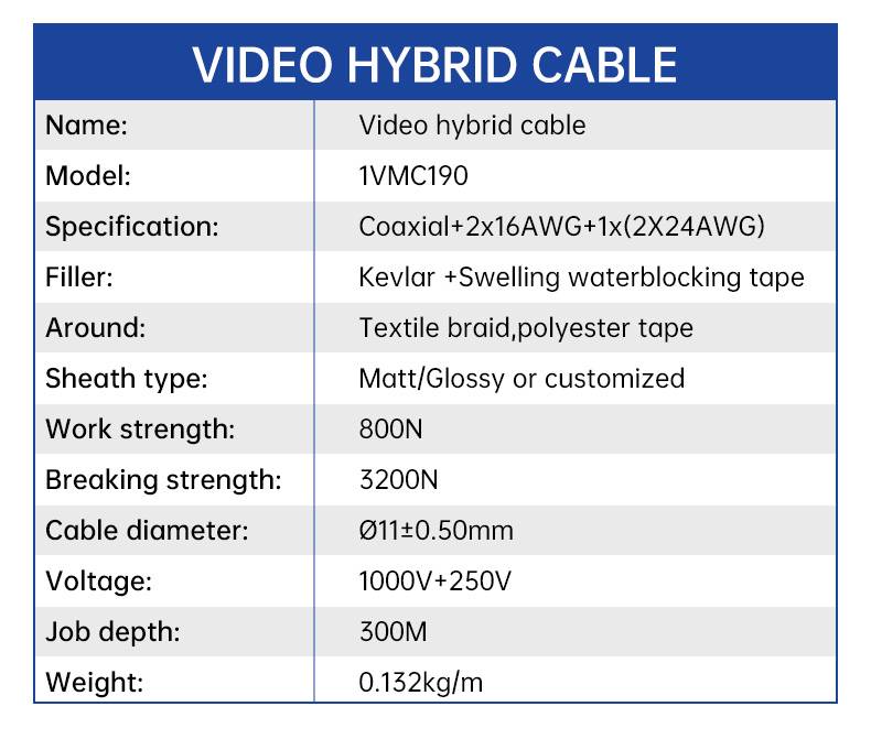 Cáp video lai Đồng trục + Cáp nguồn 2x16AWG + Cặp xoắn 2X24AWG(图4)