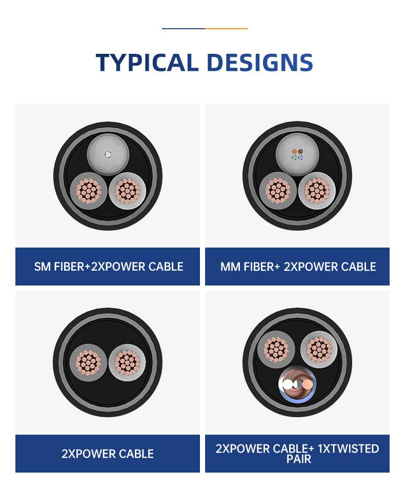 Customized Power Cable+Twisted Pair Hybrid Tethered Drone Cable(图8)