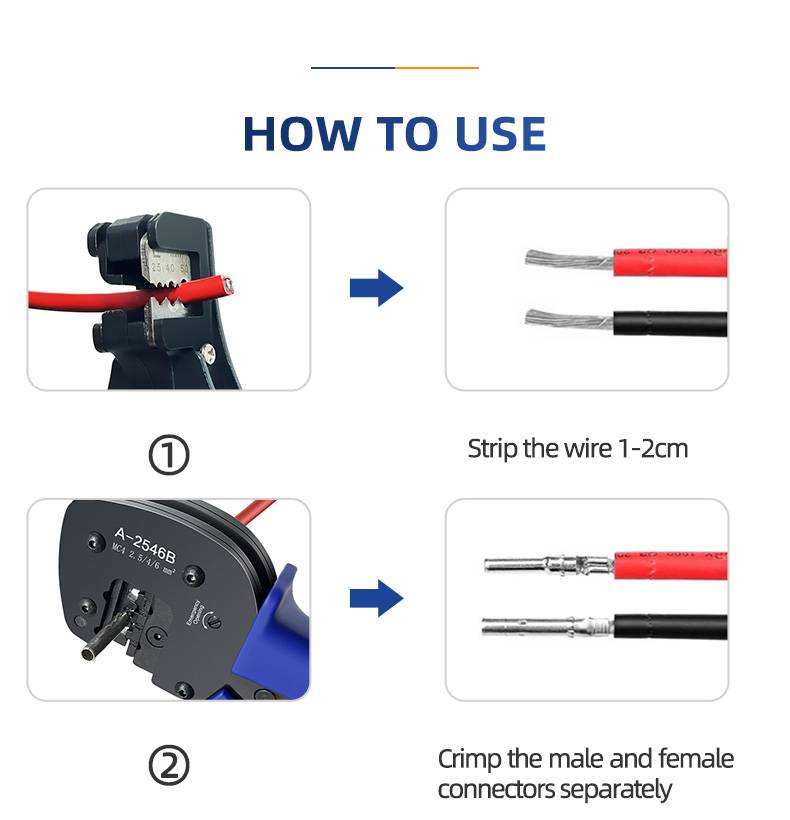 PV Solar Panel Cable Stripper Automatic Wire Stripping Tool(图6)