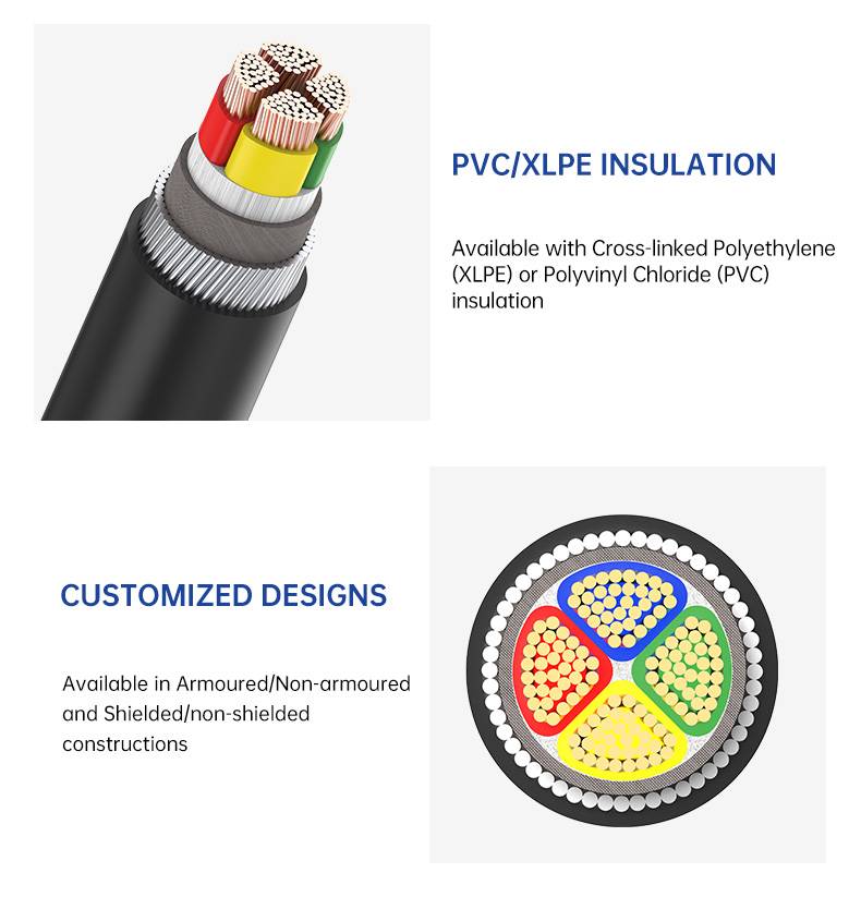 NYY cable CU/PVC/SWA/XLPE underground Armoured wire(图6)