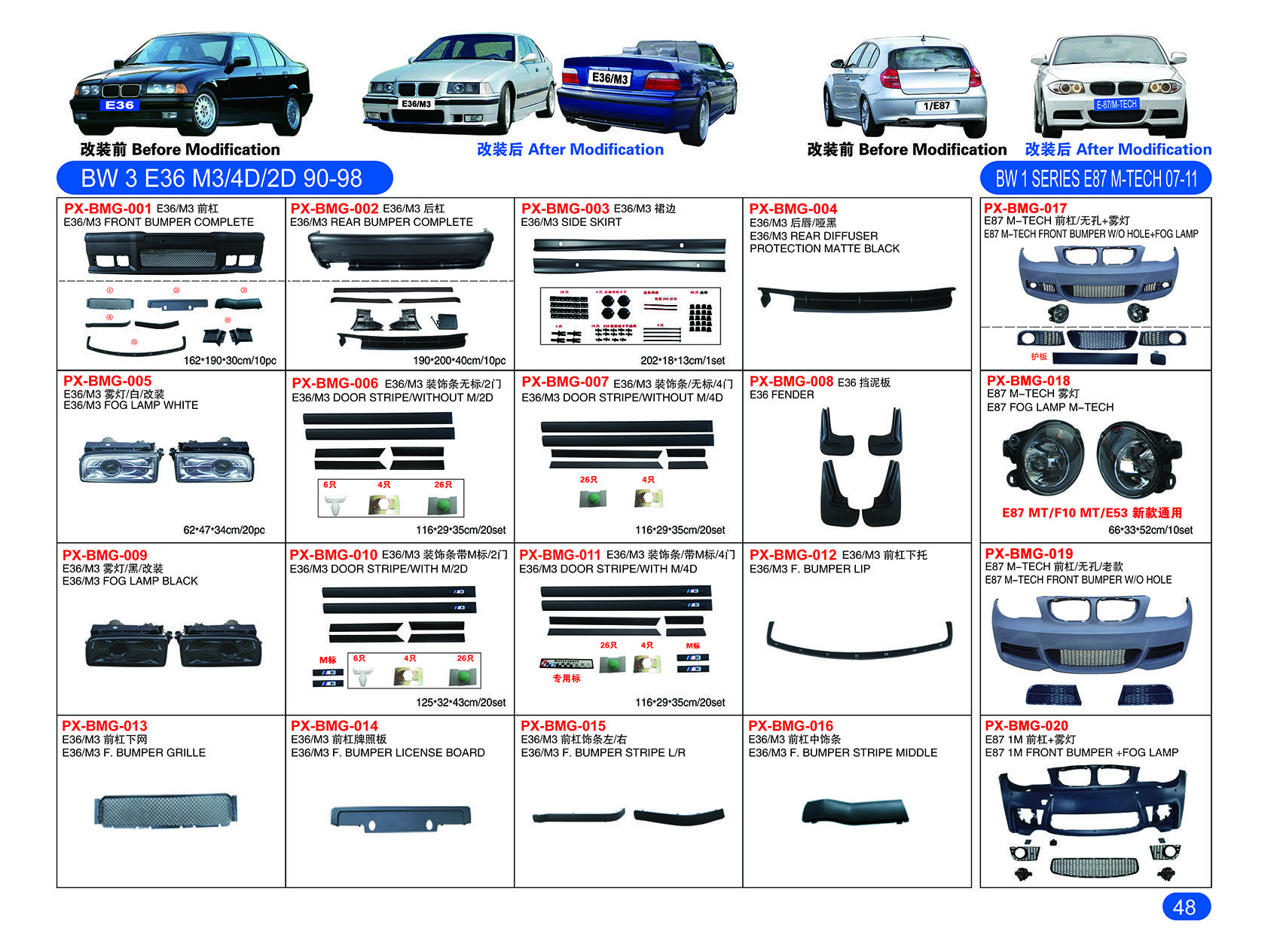 high quality bmw body parts accessories best prices