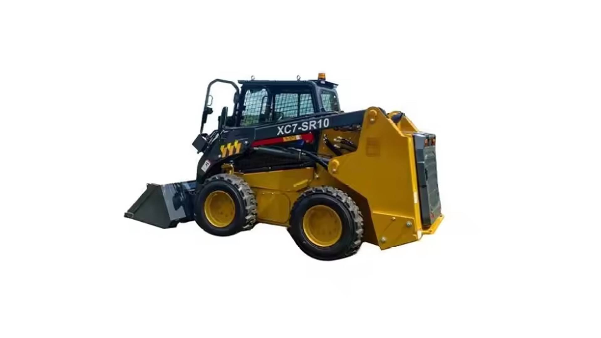 Xc7-Sr10 New Skid Steer Loader 1.1 Ton Payloader with Bucket Leveling Function